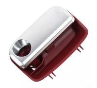 Manija de almacenamiento para guantera, material PC y ABS, reemplazo directo para Porsche Macan/Cayman/Panamera/Carrera/Boxster, accesorio interior de automóvil beige (rojo)