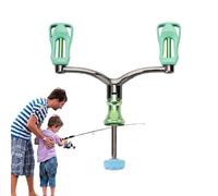 Manija de Carrete de - Aleación de Aluminio 36 g - Diseño Ligero, Doble manivela Duradera, rotación Suave, asa de Repuesto, fácil de Instalar, actualización del Carrete de precisión |