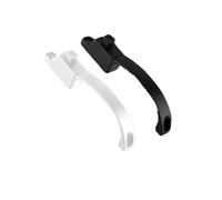 Manija de cerradura de puerta y ventana de aleación de aluminio, accesorios for ventanas con pantalla de diamante, hebilla de seguridad y antirrobo for puertas corredizas(Small -Black 1pcs)