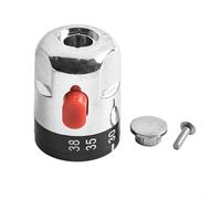 Manija de control termostático, manijas de control de temperatura para grifos termostáticos de baño y válvula de ducha