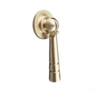 Manija de gabinete de aleación de zinc con un solo agujero dorado para cajones de cocina, armarios, puertas de muebles, 57 x 25 mm