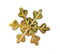 Manija de gabinete de copo de nieve de 25 mm para puerta de latón, 40 x 25 mm, gabinete dorado para muebles con tornillos de latón, construcción sólida de cajón