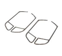 Manija De Interiores Panel para para A4 para B8 manija Puerta Interior Coche Cubierta Control Panel embellecedor 2009 2010 2011 2012 2013 2014 2015 2016 4 Uds