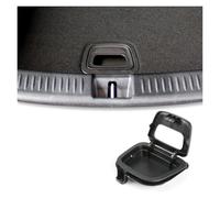 Manija de la alfombrilla del piso del maletero del automóvil compatible con W213 W257 W238 2015-2021 Manijas de la placa inferior del equipaje trasero