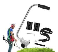 Manija de la extensión del devorador, ahorro trasero de la extensión de la manija del comedor, Extensión de la manija de los cortadores de aluminio con abrazadera del soporte, Accesorios del cortador