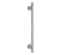 Manija de la manija de la puerta, mango de acero inoxidable, plata, 9096532