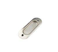 Manija de la puerta del armario, manija gabinete vino americano, hebilla expuesta, cajón, herrajes for muebles(8157 128 Nickel brushed)