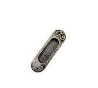 Manija de la puerta del armario, manija gabinete vino americano, hebilla expuesta, cajón, herrajes for muebles(8158 96 Bronze)