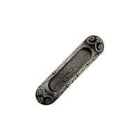 Manija de la puerta del armario, manija gabinete vino americano, hebilla expuesta, cajón, herrajes for muebles(8158 128 Bronze)