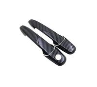 manija de la puerta del coche Cubierta de manija puerta para Ford para Mustang para Shelby GT GT500 2005-2014(Handle 2 Door 1)