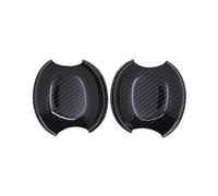 manija de la puerta del coche Cubierta de manija puerta para Ford para Mustang para Shelby GT GT500 2005-2014(Bowl 2 Door)
