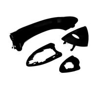 Manija de la puerta exterior delantera，Lado del Conductor Delantero Izquierdo Exterior Puerta Exterior Mango Adecuado para E53 X5 2000-2006 51218257737