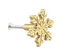 Manija de latón con diseño de copo de nieve, tiradores de cajón de oro macizo para armarios de cocina, armarios de zapatos, cajas de madera, accesorios de decoración vintage de 40 x 25 mm