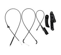 Manija de Liberación del capó Para E66 745Li 2002-2005 750Li 760Li | 4 Unids/set Kit Cable Liberación Del Capó Trasero Central Delantero Coche Con Montaje Soporte Mango