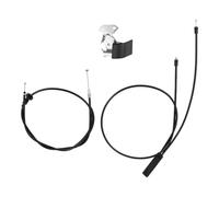 Manija de liberación del capó para Mini Cooper Hatchback R56 2007-2013 51237149591 Juego de Cables de Palanca de manija de liberación del pestillo del capó del automóvil