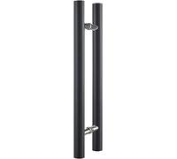 Manija de madera para puerta corrediza de granero, tirador de puerta lateral en forma de H para armario, despensa, oficina