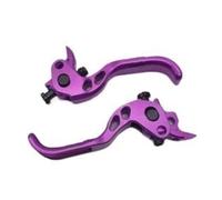Manija de palanca de freno compatible con Shimano SLX M6100 XT M8100, accesorio de reparación de repuesto de freno hidráulico Freno de Tambor para Bicicleta Kit de Freno de Rod(A pair of purple bra)