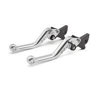 Manija de Palanca de Freno para Banshee para Warrior para Wolverine 350 Accesorios de Palanca de Embrague de Freno Ajustables para Motocicleta Embrague de Freno Palanca(Silver 147mm)