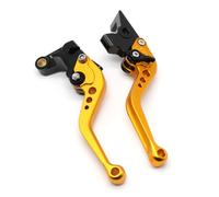 Manija de Palanca de Freno para Suzuki para GSX-R | 125 Para GSX-R 150 Para GSX-S125 Para GSX-S150 Palancas Embrague Freno Motocicleta Cortas/largas(Short yellow)