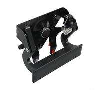 Manija de portón trasero para Chevy y camionetas 1988-2002 compatible con modelos C1500 C2500 C3500 K1500 K2500 K3500 OE 15991785 15991786 77077 (negro)