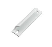 Manija de puerta aleación aluminio Push-pull balcón ventana tiradores perilla muebles Para dormitorios, baños(WHITE)