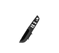 Manija de Puerta Cubierta Manija Puerta Delantera Izquierda Cubierta Interruptor Ventana Del Conductor Del Coche Embellecedor Panel Para B&MW E90 3 Series 320 325 330 2005-2011 ( Color : A Black )