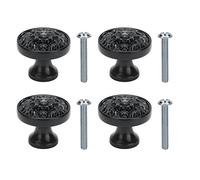 Manija de puerta de aleación de la cabeza de zinc de león Cajón antiguo de dibujos animados antiguos Cajón sólido Tire Circular de un solo orificio de hebilla para los gabinetes (399 Lion Head -