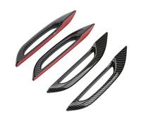 Manija de Puerta de Coche, 4 Piezas de Protección Anticongelante de Carbono Anticongelante, Estilo de Fibra Congelada para Y