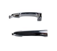 Manija de puerta de coche compatible con Chery para Eastar 2.0 2.4, manija de puerta exterior de coche, cubierta de manija exterior (agujero de cubierta de manija) (1 mango)