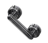 Manija de puerta de ducha - Barra de resina de 7 pulgadas, manija del panel del gabinete, función de aumento de tracción táctil estampada, módulo de amplificación de estabilidad estructural