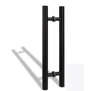 Manija de puerta de entrada de acero inoxidable, manija de empuje/tirar/manija de puerta de granero/manija de vidrio, manija de puerta corrediza de doble cara, para puerta de vidrio, puerta de madera