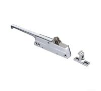 Manija de puerta de refrigerador de aleación de zinc para modelos de lado a lado y puerta, altura ajustable con carga, para instalar, color plateado