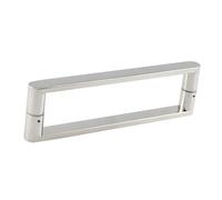 Manija de Puerta de Vidrio para Ducha Manija de Puerta Corrediza de Vidrio Deo Inoxidable 304/Baño Adecuada para Baños Domésticos Y Puertas de Vidrio de Empresas./Pitch-275Mm