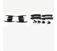 Manija De Puerta Exterior Coche, Marco Cubierta Embellecedora para Benz A CLA GLA Clase W176 C117 Coupe W117 X156 2013-2019 LHD(Bowl Full Handle1)