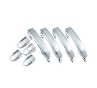 Manija de puerta exterior cromada delantera/trasera izquierda/derecha compatible con Ford Ranger Everest T6 T7 Mazda BT50 2012-2020 AB39-26224A46-CB(4PCS a Kit)