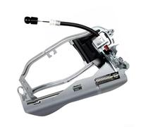 Manija de puerta exterior del lado izquierdo del conductor para BMW X5 E53 4 puertas 2000 2006, compatible con OEM 51218243615 37681 20937681