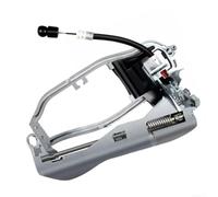 Manija de puerta exterior izquierda del conductor delantero para BMW para X5 E53 2000-2006, pieza OEM de repuesto 51218243615 compatible con 3.0i 4.4i 4.6is 4.8is Sport Utility 4 puertas