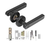 Manija de Puerta Inteligente, Cerradura con Huella Digital, Contraseña Electrónica para Puerta de Habitación, Cerradura de Identificación Digital, Seguridad para Puerta Interior, de Apertura sin