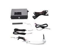 Manija de puerta inteligente Comfort Access compatible con BMW F30, F31, F35, F20, F21, F20, F21, F45, F48, E84, accesorios para coche con bloqueo y desbloqueo táctil.(Ore white A96)