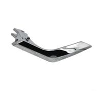 Manija de puerta interior cromada de repuesto para Skoda para Octavia 2015 a 2020, lado izquierdo o derecho, ED837225B, soporta mecanismo de pestillo de puerta estándar (izquierda)