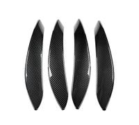 Manija de puerta interior Para B&MW Serie 3 F30 F31 2012-2019 3GT F34 2013-2019 4 Uds Cubierta De Manija De Puerta Interior Embellecedor Con Apariencia De Fibra De Carbono Manija de Puerta cubierta
