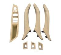 Manija De Puerta Interior Para B&MW Serie 5 F10 F11 F18 520 523 525 528 530 535 2010-2017 LHD Conjunto Manija Puerta Interior Volante Izquierda(Lhd Beige)