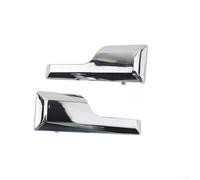 Manija de puerta interior para Ford para expedición para Lincoln para Navigator 2007-2014 Plata izquierda derecha par reemplazar 8L1Z-7821818 8L1Z-7821819A Reposabrazos ergonómico de plástico fácil de