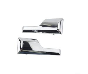 Manija de puerta interior plateada, OEM 8L1Z7821818A 8L1Z7821819A, para Ford para expedición para Lincoln para Navigator 2007-2014, reposabrazos de palanca de tracción interior delantera