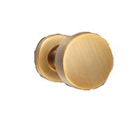 Manija de puerta invisible de acero inoxidable 304, manija de puerta de dormitorio de pared de fondo oculto, puerta de paso, manija expuesta de un solo lado(Yellow bronze handle touch beads)