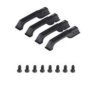 Manija de puerta RC Simulación Manija de puerta de coche 4 piezas Refrigerador sólido para Traxxas TRX-4 D90 Axial SCX10