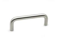 Manija de puerta Tirador de Puerta de Granero Tirador Puerta Exterior Pomos y Tiradores de Muebles de Acero Inoxidable Tiradores de Arco para cajón o mueble,1 Pieza(Size:Hole Center 288mm)