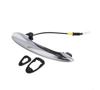 Manija de puerta trasera cromada de repuesto con cable para Mini para Countryman R60 2011-2016, se adapta a ambos lados de la fila trasera