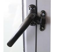 Manija de puerta y ventana de aleación de aluminio dentro y fuera de la ventana con bisagras con cerradura de manija de rueda Hebilla de empujar y jalar de 7 caracteres