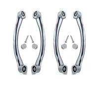 Manija de reemplazo para puerta de regadera - cromada y curvada - un par.